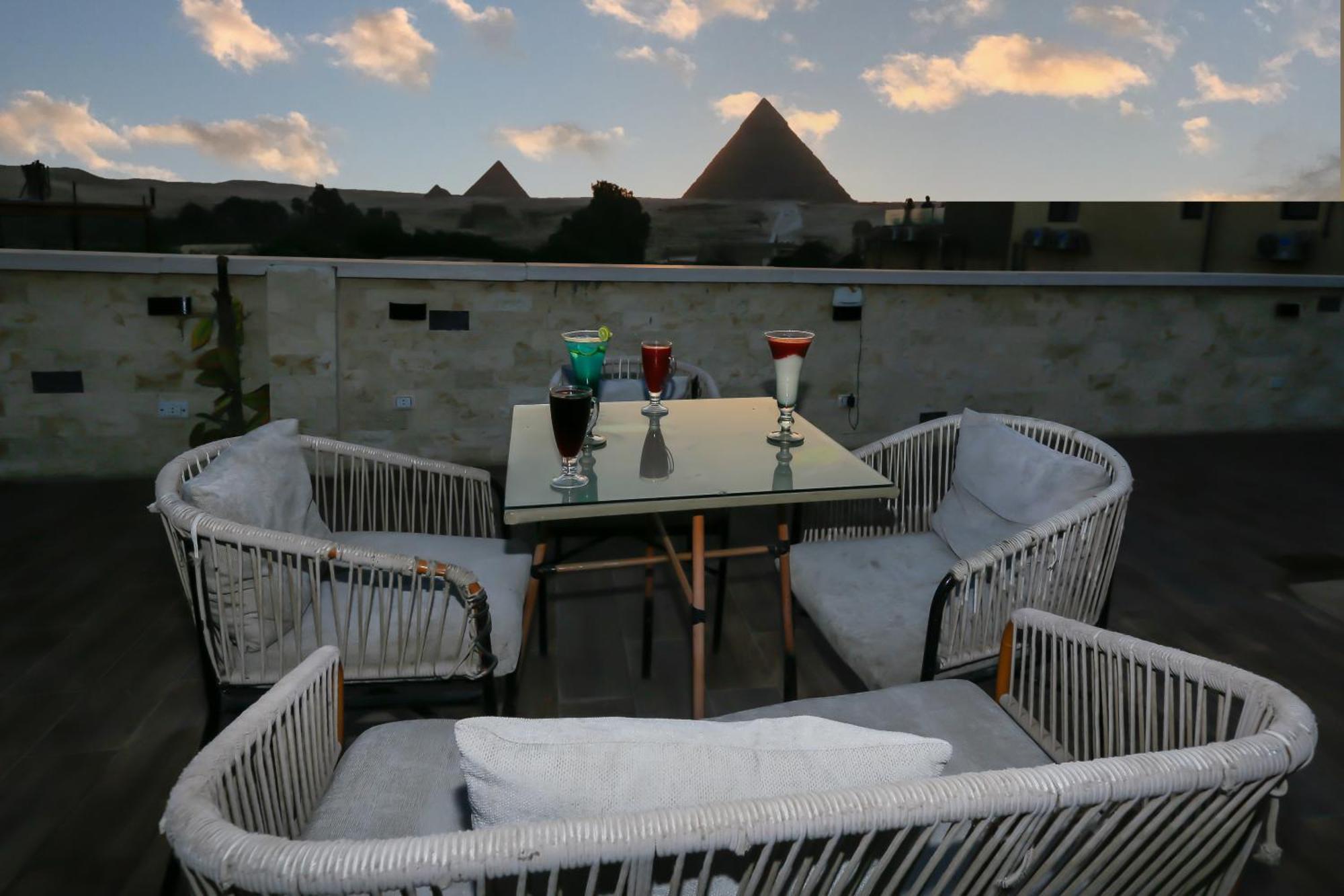 Giza Pyramids Inn Kafret el-Gabal Εξωτερικό φωτογραφία