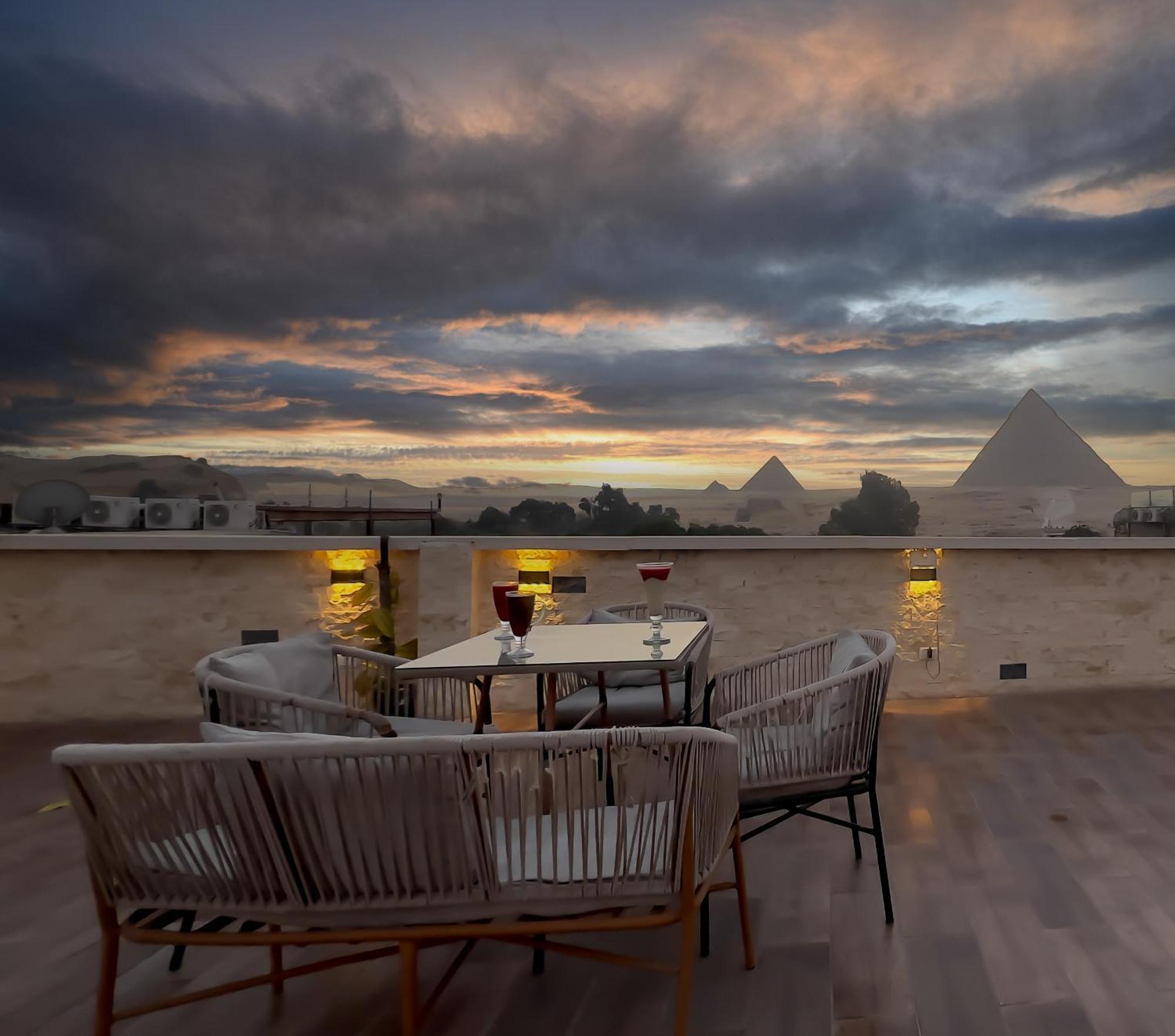 Giza Pyramids Inn Kafret el-Gabal Εξωτερικό φωτογραφία